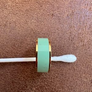 Ring with turquoise glaze